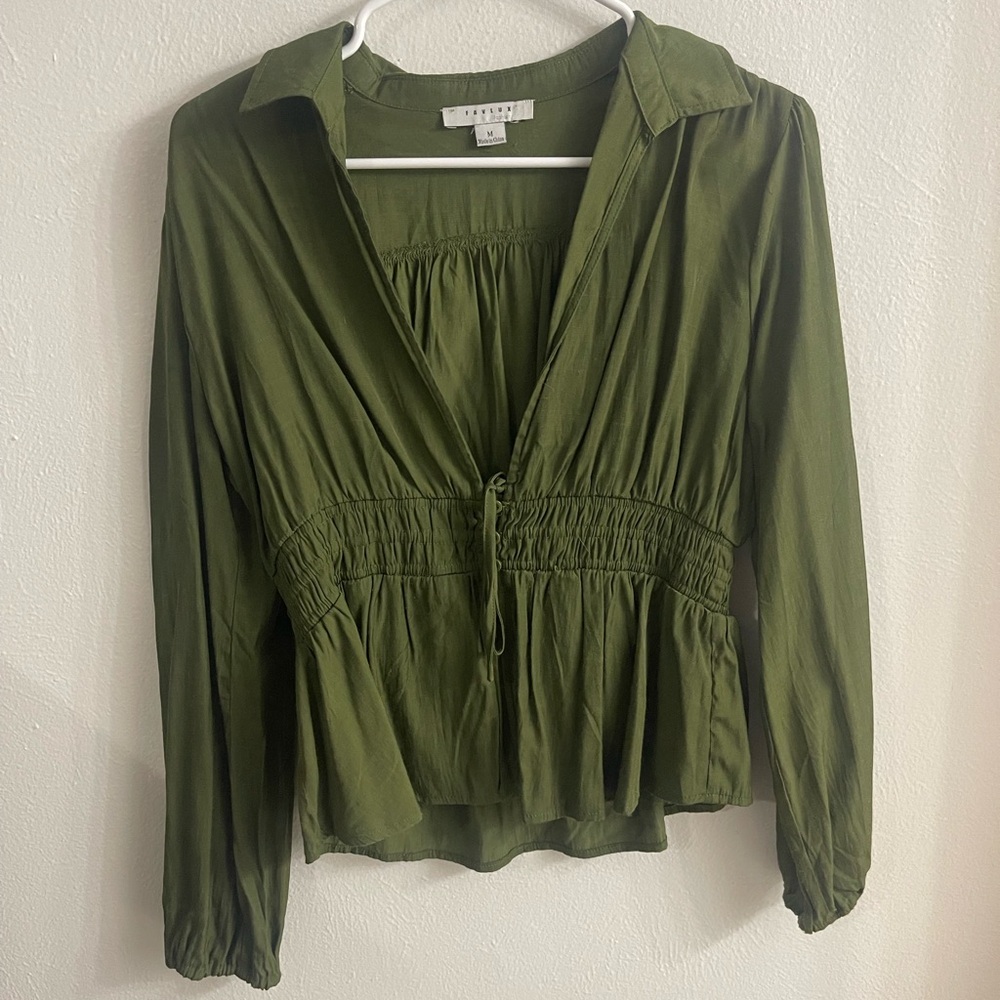 Favlux | Olive Green Women's Top